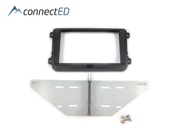 ConnectED Premium monteringsramme 2-DIN VW/Skoda RCD/RNS-formfaktor 