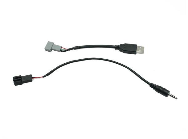 Connects2 Adapter - Beholde USB/AUX Ssang Yong Tivoli (2016 -->) Minijack