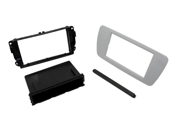 Connects2 Monteringsramme 1-DIN Seat Ibiza (2008 - 2014) Dublin Grå