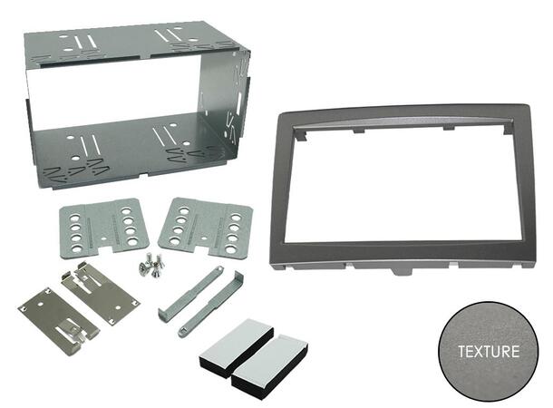 Connects2 Premium monteringskit 2-DIN Porsche (2005 - 2008) Antrasitt