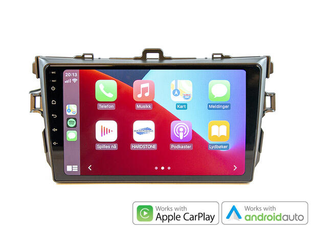 Hardstone 9" Apple CarPlay/Android Auto Corolla (2008 - 2012) Sort