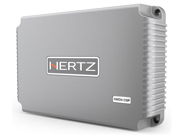 Hertz Marine HMD8DSP 8-forsterker DSP 8 x 120w @ 2ohm, 8 x 85w @ 4ohm