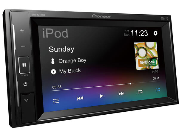 Pioneer DMHA240DAB 2-DIN DAB BT USB/IPHONE 6,2"