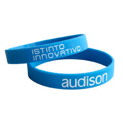 Audison Armbånd, blå/hvit