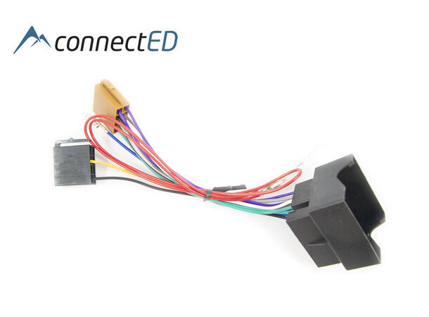 ConnectED ISO-adapter Audi/Seat/Skoda/VW (m/Quadlock)