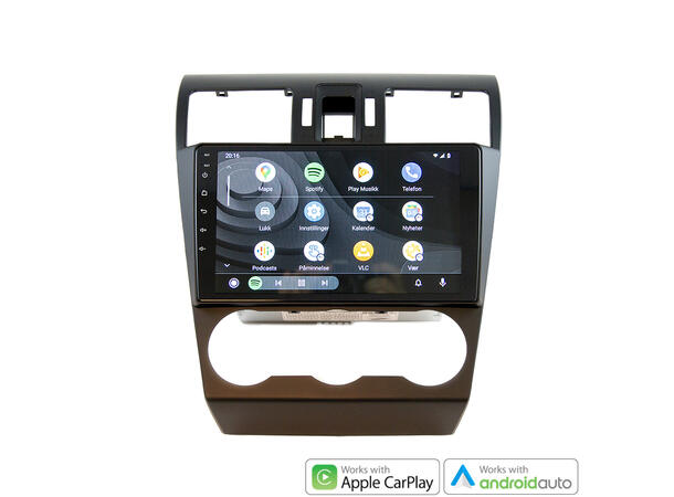 Hardstone 9" Apple CarPlay/Android Auto Forester/Impreza/XV (2015 - 2018)