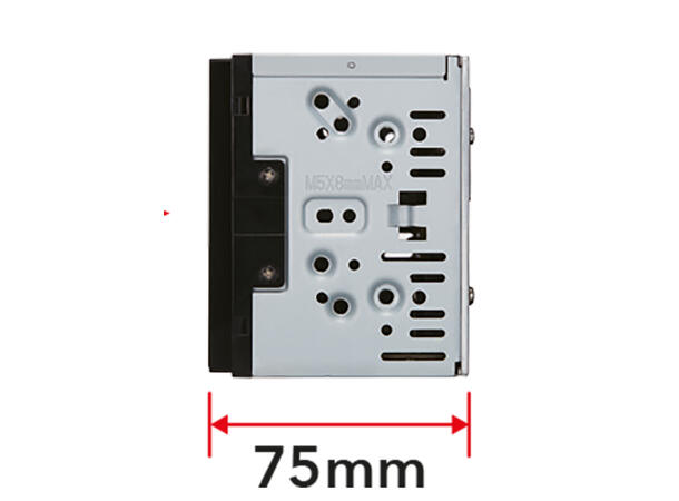 Kenwood DMX5020DABS 2-DIN MEDIASPILLER -  DAB BT USB/IPHONE
