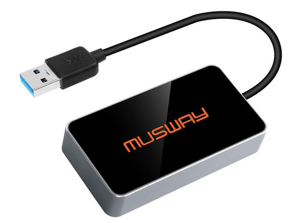 MUSWAY bluetooth dongle Audio streaming og APP-kontroll
