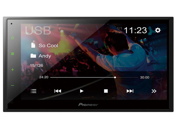 Pioneer DMHA340DAB 2-DIN DAB BT USB/IPHONE 6,8"