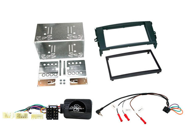 ConnectED Komplett 2-DIN monteringskit Toyota Auris (2007 - 2009)