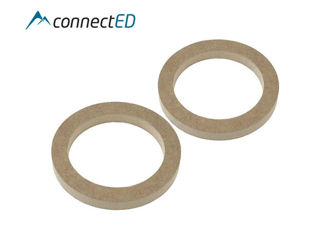 ConnectED MDF høyttaleradaptere (130mm) Universale (18mm dybde)