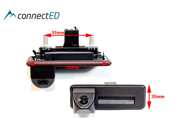 ConnectED Ryggekamera (håndtak) (CVBS) Audi/Skoda (2005 - 2015)