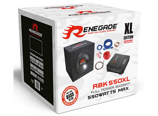 Renegade 10" Basskit komplett RXV1000 + RXA550S + REN10KIT