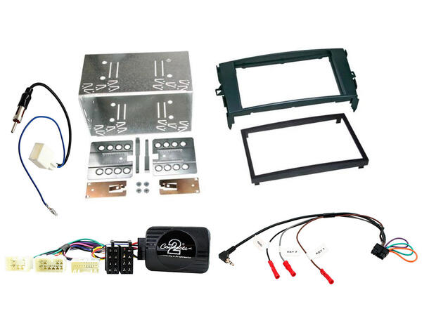 ConnectED Komplett 2-DIN monteringskit Toyota Auris (2010 - 2012)