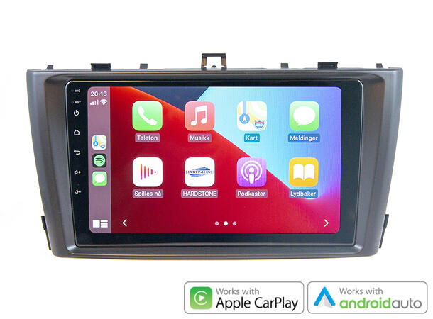 Hardstone 9" Apple CarPlay/Android Auto Avensis (2009 - 2011)