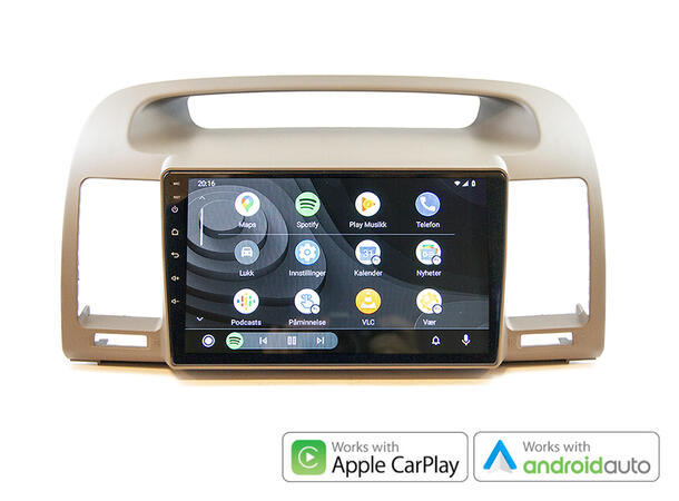 Hardstone 9" Apple CarPlay/Android Auto Camry (2002 - 2006) u/multi.fk.ratt