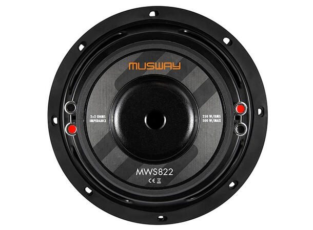 Musway 8" subwoofer flat design 500w max / 250w RMS