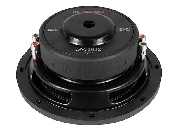 Musway 8" subwoofer flat design 500w max / 250w RMS