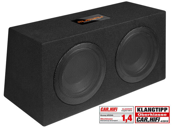 Musway MR206Q 2 x 6½" Subwoofere 600W max / 300W RMS