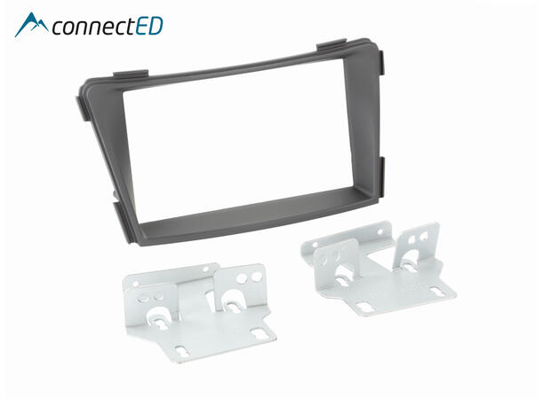 ConnectED Premium monteringsramme 2-DIN i40 (2011 - 2015 ) u/Navi. - Sort