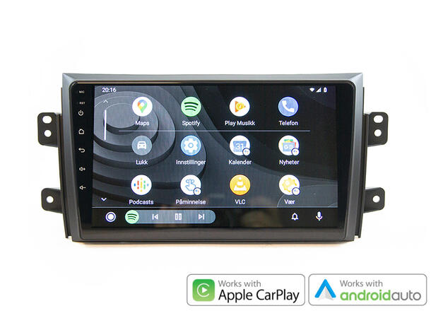 Hardstone 9" Apple CarPlay/Android Auto Suzuki SX4 (2006 - 2013)