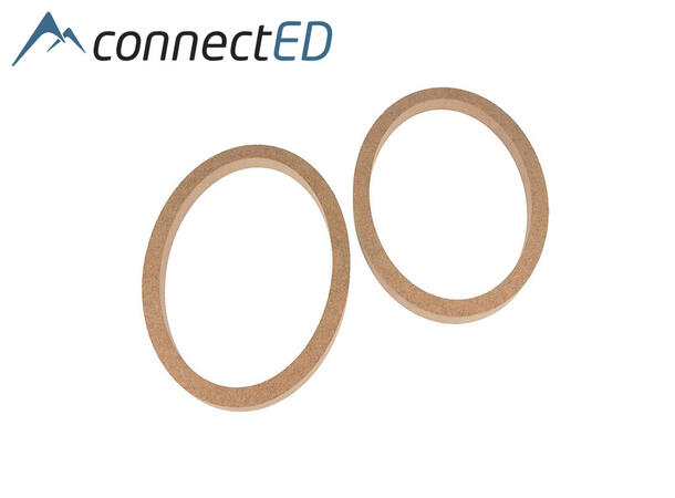 ConnectED MDF høyttaleradaptere (6x9") Universale (18mm dybde) 