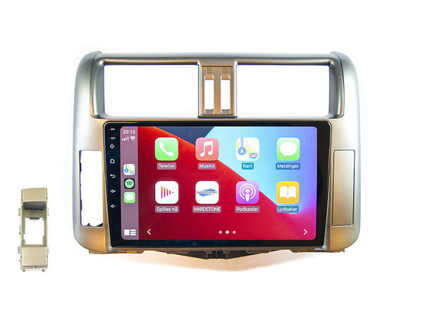 Hardstone 9" Apple CarPlay/Android Auto LC 150 (2010 - 2013) m/CD/Radio
