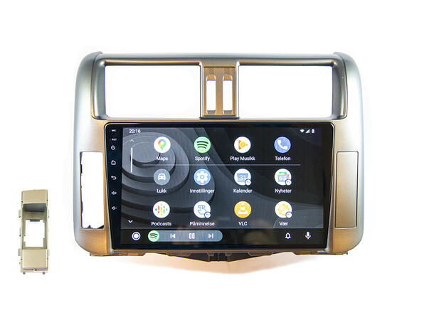 Hardstone 9" Apple CarPlay/Android Auto LC 150 (2010 - 2013) m/CD/Radio