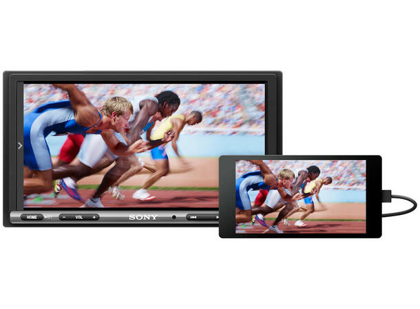 Sony XAV-AX3250 AV Media Receiver 7" LCD, DAB+, MECHALESS
