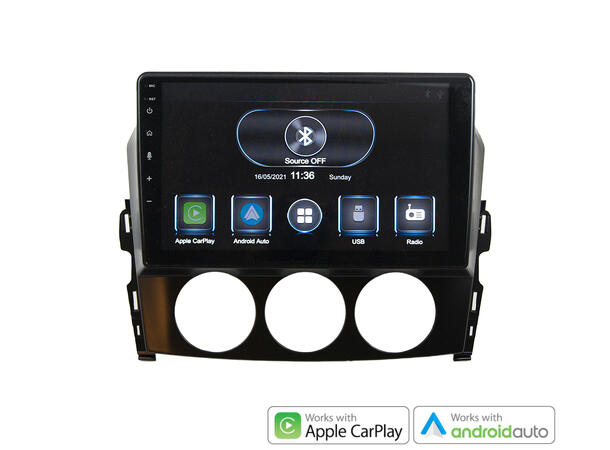 Hardstone 9" Apple CarPlay/Android Auto MX-5 (2009 - 2014) u/Bose Sound System