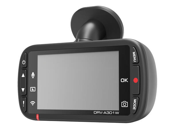 Kenwood DRVA301W dashcam Dashcam med trådløst WiFi og GPS