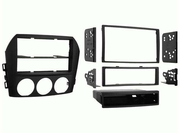 Metra 1-DIN/2-DIN monteringskit Mazda MX5/Miata (2006 - 2008)