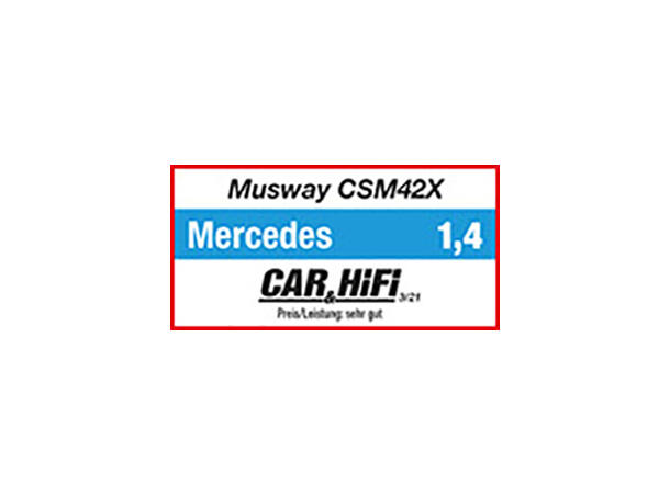 Musway 4" koaxialhøyttalere 4" koaxialhøyttalere for Mercedes