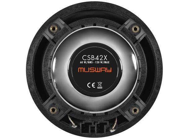 Musway CSB42X 4" 2veis koaxialhøyttaler For BMW/Mini