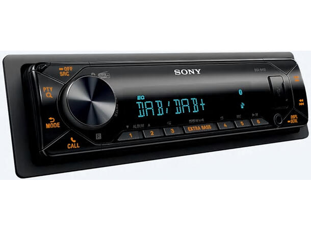 Sony DSXB41D, DAB-radio u/CD BT, USB, AUX, 3xRCA UT