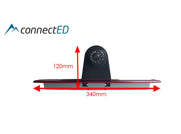 ConnectED Ryggekamera (Bremselys) (CVBS) MB Sprinter/VW Crafter (2006 -->)