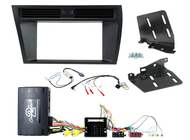 Connects2 Komplett monteringskit 2-DIN A4/A5 (2008-2016) m/Concert u/akt.høytt.