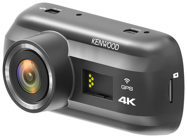 Kenwood DRVA601W dashcam Dashcam med 4K, trådløst WiFi og GPS
