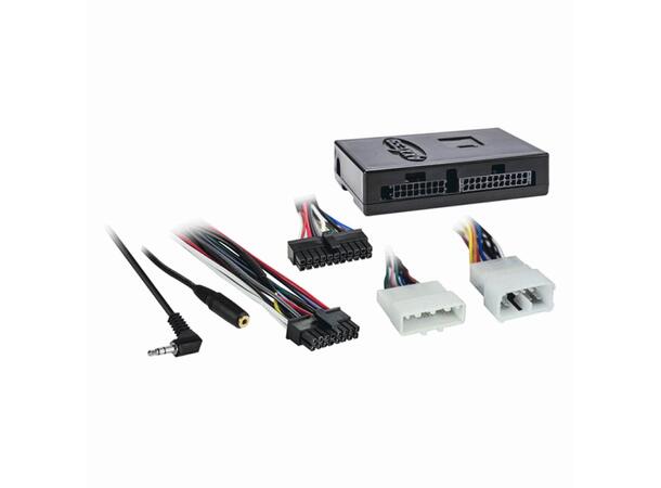 Metra Alt-i-ett adapter (m/multif.ratt) Toyota (2012-2017) m/akt. høytt.