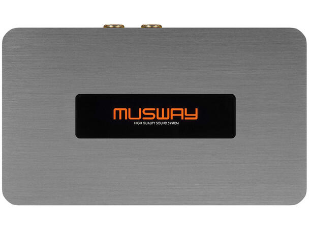 Musway ultrakompakt forsterker 2x105Wmax Digital 2-kanals forsterker