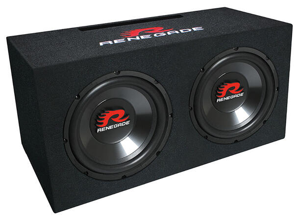 Renegade 2 x 10" i kasse 500W RMS /1000W maks, 4 ohm