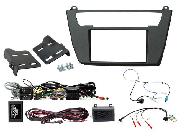 Connects2 Komplett monteringskit 2-DIN BMW 1/2-serie (2012 - 2016) m/aktiv sys.