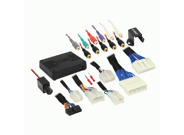 AXXESS 10-kanals Plug & Play DSP-pakke Toyota (2012-2019) m/aktivt høyttalersys