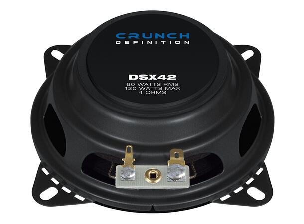 CRUNCH DSX42, 2-veis koaxial 10 cm 10 cm (4") Koaxial høyttalere