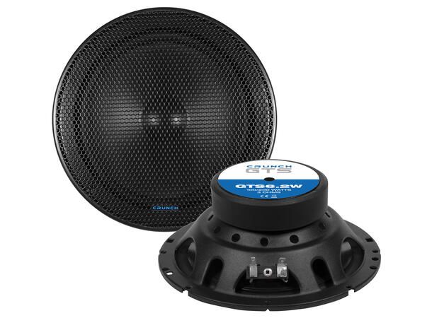 CRUNCH GTS6.2W Woofer 16,5 cm 16,5 cm (6½") Kickbass høyttaler