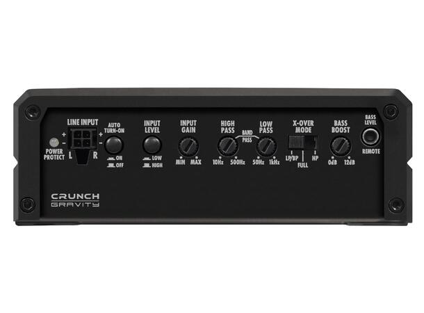 CRUNCH GTX1200.2D, 2-kanals forsterker Class D Digital 2-kanals forsterker