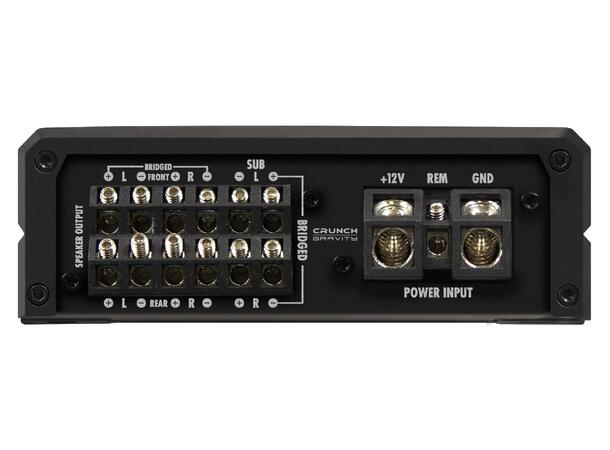CRUNCH GTX2600.6D, 6-kanals forsterker Class D Digital 6-kanals forsterker