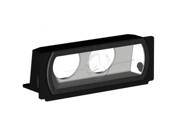 ConnectED MDF Bilspes. Basskasse 2x10" MB E-klasse Coupe (2018 -->)