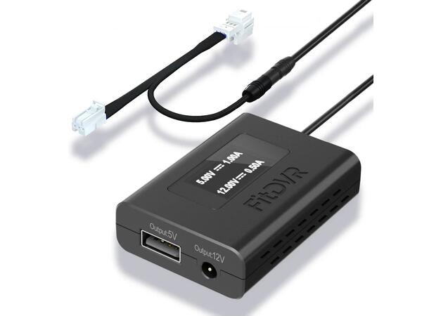 FitDVR Dashcam Power Adapter Mercedes 3-pin