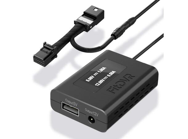 FitDVR Dashcam Power Adapter Toyota/Lexus 12-pin